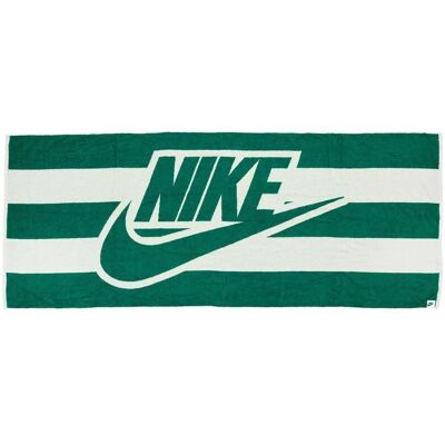 Nike N1011123 Grün/Weiß Unisex Pool Handtuch - Handtuch Nike N1011123 Grün/Weiß Unisex Pool Handtuch - Handtuch