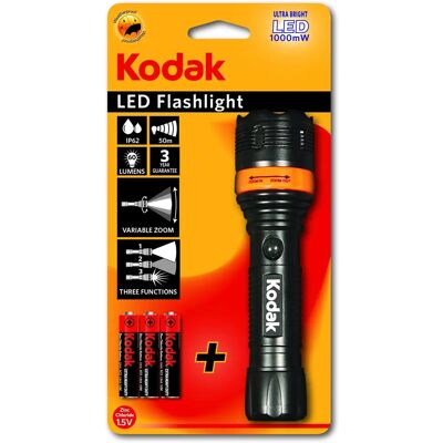 Lanterna LED Kodak Focus 157 - 60 lumens, 3 modos Lanterna LED Kodak Focus 157 - 60 lumens, 3 modos