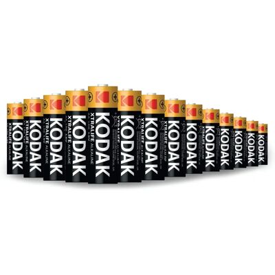Kodak Xtralife AA 1,5V - Pile - Publicité Kodak Xtralife AA 1,5V - Pile - Publicité