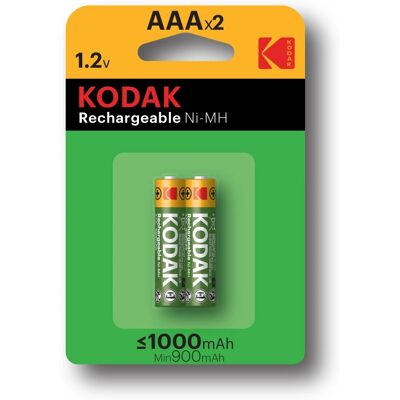 Kodak Modell 30955042 Wiederaufladbare AAA NiMH Batterie - Haushaltsbatterie Kodak Modell 30955042 Wiederaufladbare AAA NiMH Batterie - Haushaltsbatterie
