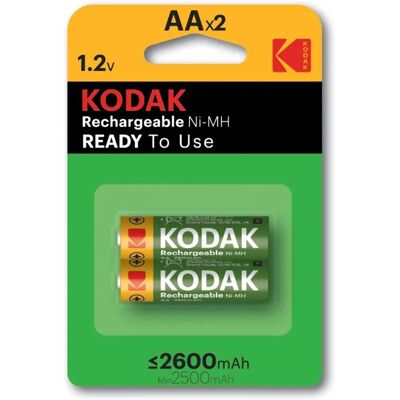 Kodak wiederaufladbare Batterie LR6 2600mAh - Batterie Kodak wiederaufladbare Batterie LR6 2600mAh - Batterie