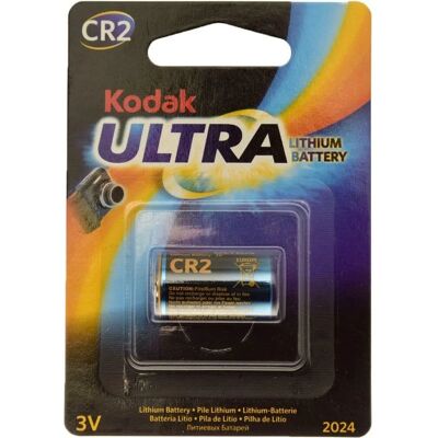 Pile lithium Kodak CR2 3V - Pile - Publicité Pile lithium Kodak CR2 3V - Pile - Publicité