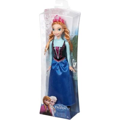 Lalka Anna z Brokatem - Frozen Disney Lalka Anna z Brokatem - Frozen Disney