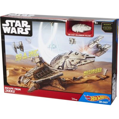 Mattel Millennium Falcon TIE Fighter Star Wars Set Mattel Millennium Falcon TIE Fighter Star Wars Set