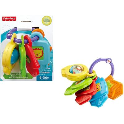 Jouet suspendu pour bébé Mattel - Clés de découverte - Jeu sensoriel Jouet suspendu pour bébé Mattel - Clés de découverte - Jeu sensoriel