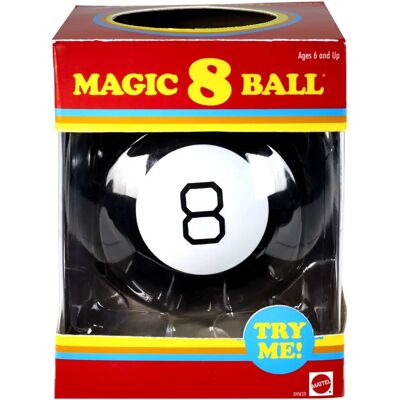Mattel - Magic 8 Ball - Retro Amazon Ekskluzywny - Gra planszowa Mattel - Magic 8 Ball - Retro Amazon Ekskluzywny - Gra planszowa