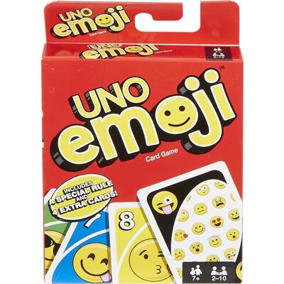 Jeu de Cartes UNO Emojis - Jeu de Cartes - Publicité Jeu de Cartes UNO Emojis - Jeu de Cartes - Publicité