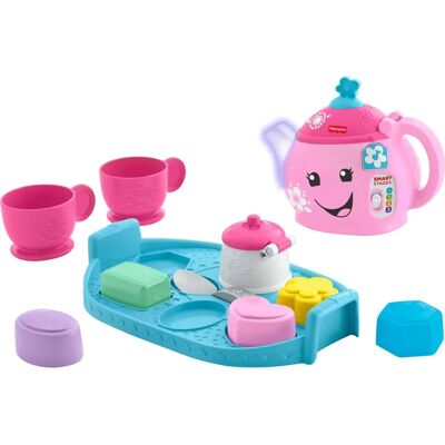 Fisher-Price Ríe y Aprende Juego de Té de Modales Dulces - Juego de Té de Juguete Fisher-Price Ríe y Aprende Juego de Té de Modales Dulces - Juego de Té de Juguete