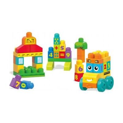 Mega Bloks 1-2-3 Telbus - Bouwstenen Mega Bloks 1-2-3 Telbus - Bouwstenen