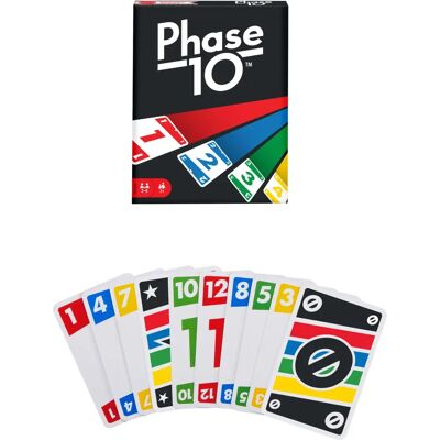 Mattel Phase 10 Korttipeli - 7+ - 110 Korttia Mattel Phase 10 Korttipeli - 7+ - 110 Korttia