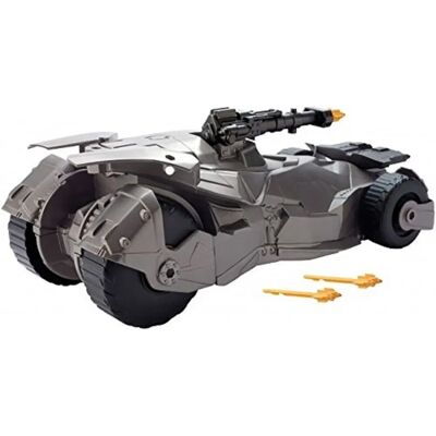 DC Justice League 6-Inch Mega Cannon Batmobile - Toy Vehicle DC Justice League 6-Inch Mega Cannon Batmobile - Toy Vehicle