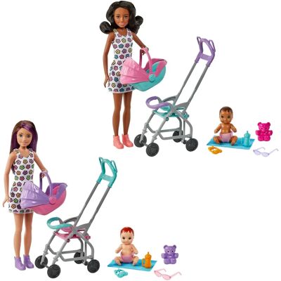 Barbie Skipper Babysitters Inc. Poupée et Set de Jeu (FHY97) - Publicité Barbie Skipper Babysitters Inc. Poupée et Set de Jeu (FHY97) - Publicité