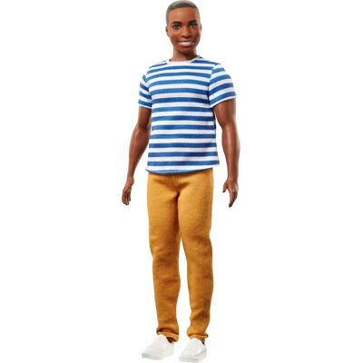 Poupée Barbie Ken Fashionistas 18 Super Stripes - Poupée - Publicité Poupée Barbie Ken Fashionistas 18 Super Stripes - Poupée - Publicité