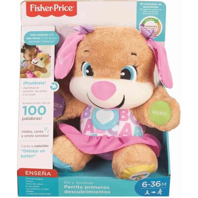 Mattel Pink Sound - Brinquedo de peluche musical com som para bebês Mattel Pink Sound - Brinquedo de peluche musical com som para bebês