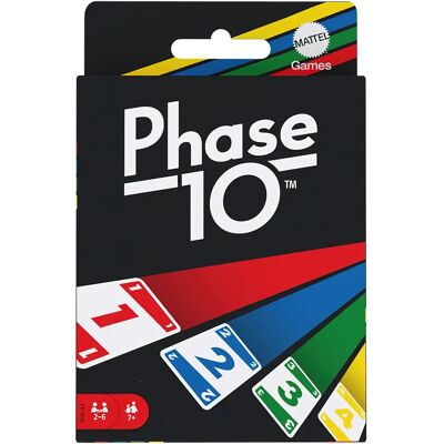 Mattel Phase 10 Kartenspiel - Familienunterhaltung, 2-6 Spieler Mattel Phase 10 Kartenspiel - Familienunterhaltung, 2-6 Spieler
