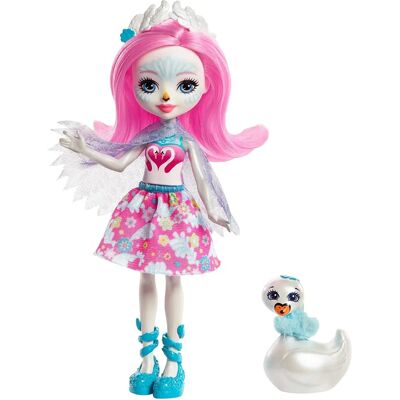 Enchantimals Saffi Swan - Lalka z Akcesoriami Enchantimals Saffi Swan - Lalka z Akcesoriami