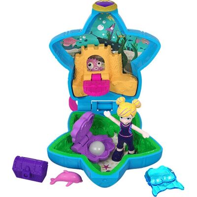 Ensemble de jeu aquarium mini Polly Pocket - Jouet - Publicité Ensemble de jeu aquarium mini Polly Pocket - Jouet - Publicité