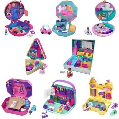 Polly Pocket Set da Gioco Portatile - Confezione di Bambole a Tema con Accessori Polly Pocket Set da Gioco Portatile - Confezione di Bambole a Tema con Accessori