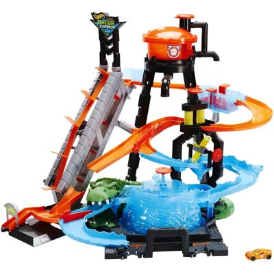 Hot Wheels FTB67 City Gator Lavaggio auto - Playset Hot Wheels FTB67 City Gator Lavaggio auto - Playset