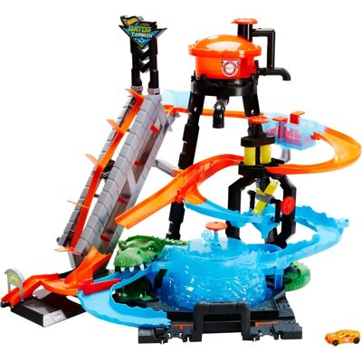 Hot Wheels FTB67 City Gator Car Wash Spielset - Spielset Hot Wheels FTB67 City Gator Car Wash Spielset - Spielset