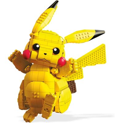Mega Construx Pokémon Pikachu Zestaw do Budowania - 30,5 cm - Żółty - Z ponad 600 elementów - dla 8+ lat Mega Construx Pokémon Pikachu Zestaw do Budowania - 30,5 cm - Żółty - Z ponad 600 elementów - dla 8+ lat