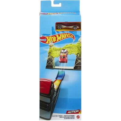 Hot Wheels FWM86 Pomarańczowy Samochód akcji i tor - Samochód i tor wyścigowy Hot Wheels FWM86 Pomarańczowy Samochód akcji i tor - Samochód i tor wyścigowy