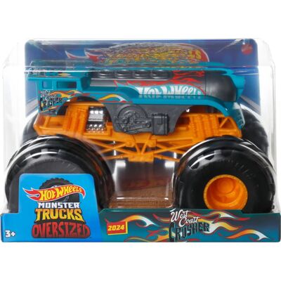 Hot Wheels - Monster Trucks 1:24 - Caminhão die-cast Hot Wheels - Monster Trucks 1:24 - Caminhão die-cast
