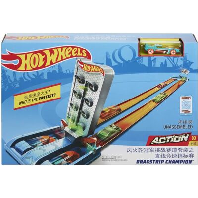 Hot Wheels GBF82 Zestaw Wyścigowy i Pojazdów Hot Wheels GBF82 Zestaw Wyścigowy i Pojazdów