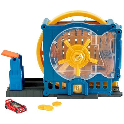 Zestaw Hot Wheels GBF96 Miasto - Pojazd i Tor Zestaw Hot Wheels GBF96 Miasto - Pojazd i Tor