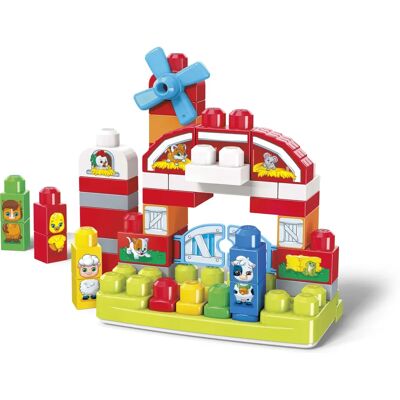 Mega Bloks Muzyczna Farma - Zabawka konstrukcyjna z dźwiękami i piosenkami Mega Bloks Muzyczna Farma - Zabawka konstrukcyjna z dźwiękami i piosenkami