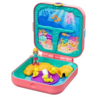 Polly Pocket GDK77 Baie des Sirènes - Set de Jouets - Publicité Polly Pocket GDK77 Baie des Sirènes - Set de Jouets - Publicité