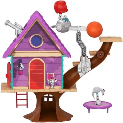Domek na drzewie Mattel Dylan i Dolly - 101 Dalmatians Domek na drzewie Mattel Dylan i Dolly - 101 Dalmatians