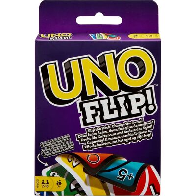 Mattel Games - UNO Flip - Kartenspiel für Kinder ab 7 Jahren Mattel Games - UNO Flip - Kartenspiel für Kinder ab 7 Jahren