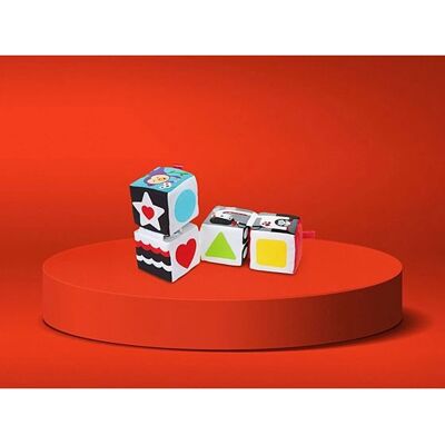 Fisher-Price GFC37 Blocs Mous pour Bébé - Jouets Fisher-Price GFC37 Blocs Mous pour Bébé - Jouets