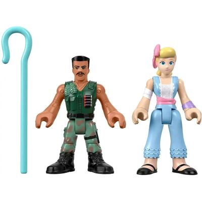 Imaginext Disney Pixar Toy Story 4 : Combat Carl & Bo Peep - Figurines - Publicité Imaginext Disney Pixar Toy Story 4 : Combat Carl & Bo Peep - Figurines - Publicité