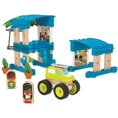 Fisher Price Wonder Makers Strandhuis - Bouwpakket Fisher Price Wonder Makers Strandhuis - Bouwpakket