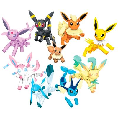 Mega Construx Mega Pokémon Ewolucje Eevee - 470 Elementów Mega Construx Mega Pokémon Ewolucje Eevee - 470 Elementów