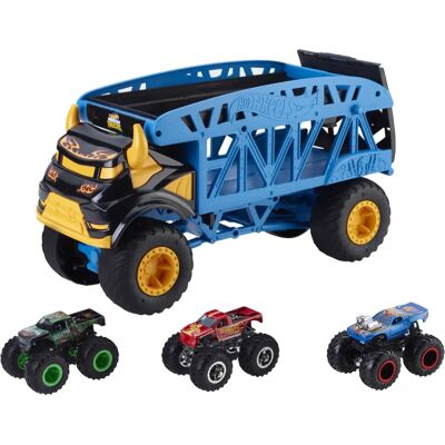 Hot Wheels Monster Trucks GGB64 - Transportador y Pista Hot Wheels Monster Trucks GGB64 - Transportador y Pista