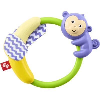 Fisher Price GGF06 - Infant Rattle Safari Affe - Rassel Fisher Price GGF06 - Infant Rattle Safari Affe - Rassel