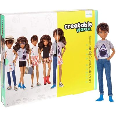 Creatable World Docka Set - Flerfärgad, 29.94cm - Docka Set Creatable World Docka Set - Flerfärgad, 29.94cm - Docka Set