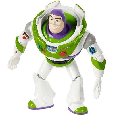 Mattel Buzz Lightyear Action Figure - Toy Story 4, Multicolor Mattel Buzz Lightyear Action Figure - Toy Story 4, Multicolor