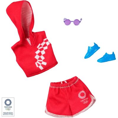 Arkadia Japan - GHX83 - Barbie Licensed - Toy Clothing Set - Publicité Arkadia Japan - GHX83 - Barbie Licensed - Toy Clothing Set - Publicité