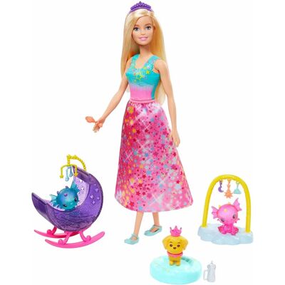 Barbie Dreamtopia Żłobek Smoków Zestaw Zabawek Barbie Dreamtopia Żłobek Smoków Zestaw Zabawek