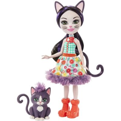 Poupée Enchantimals Ciesta Cat & Climber - Jouet de Collection Poupée Enchantimals Ciesta Cat & Climber - Jouet de Collection