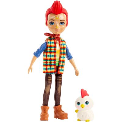 Poupée Enchantimals Redward Rooster et Cluck - Poupée Poupée Enchantimals Redward Rooster et Cluck - Poupée