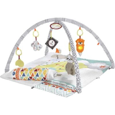 Fisher-Price GKD45 Baby Gym - Mehrfarbig - Sensorik Spielmatte Fisher-Price GKD45 Baby Gym - Mehrfarbig - Sensorik Spielmatte