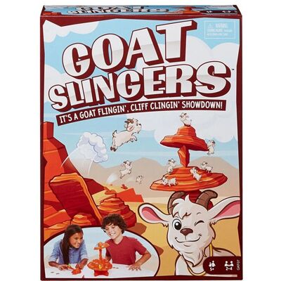 Gioco da Tavolo Mattel Goat Slingers per Bambini 5+ Gioco da Tavolo Mattel Goat Slingers per Bambini 5+