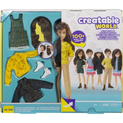Kit de Personnages Deluxe Creatable World de Mattel - Figurine/Jeu - Publicité Kit de Personnages Deluxe Creatable World de Mattel - Figurine/Jeu - Publicité