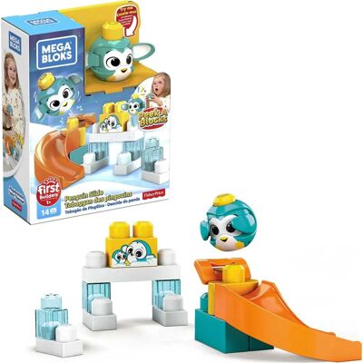Mega Bloks Pinguin und Panda Rutschset - Spielzeug Mega Bloks Pinguin und Panda Rutschset - Spielzeug