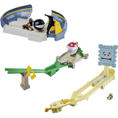 Zabawkowe Hot Wheels Mario Kart - Tor wyścigowy Zabawkowe Hot Wheels Mario Kart - Tor wyścigowy